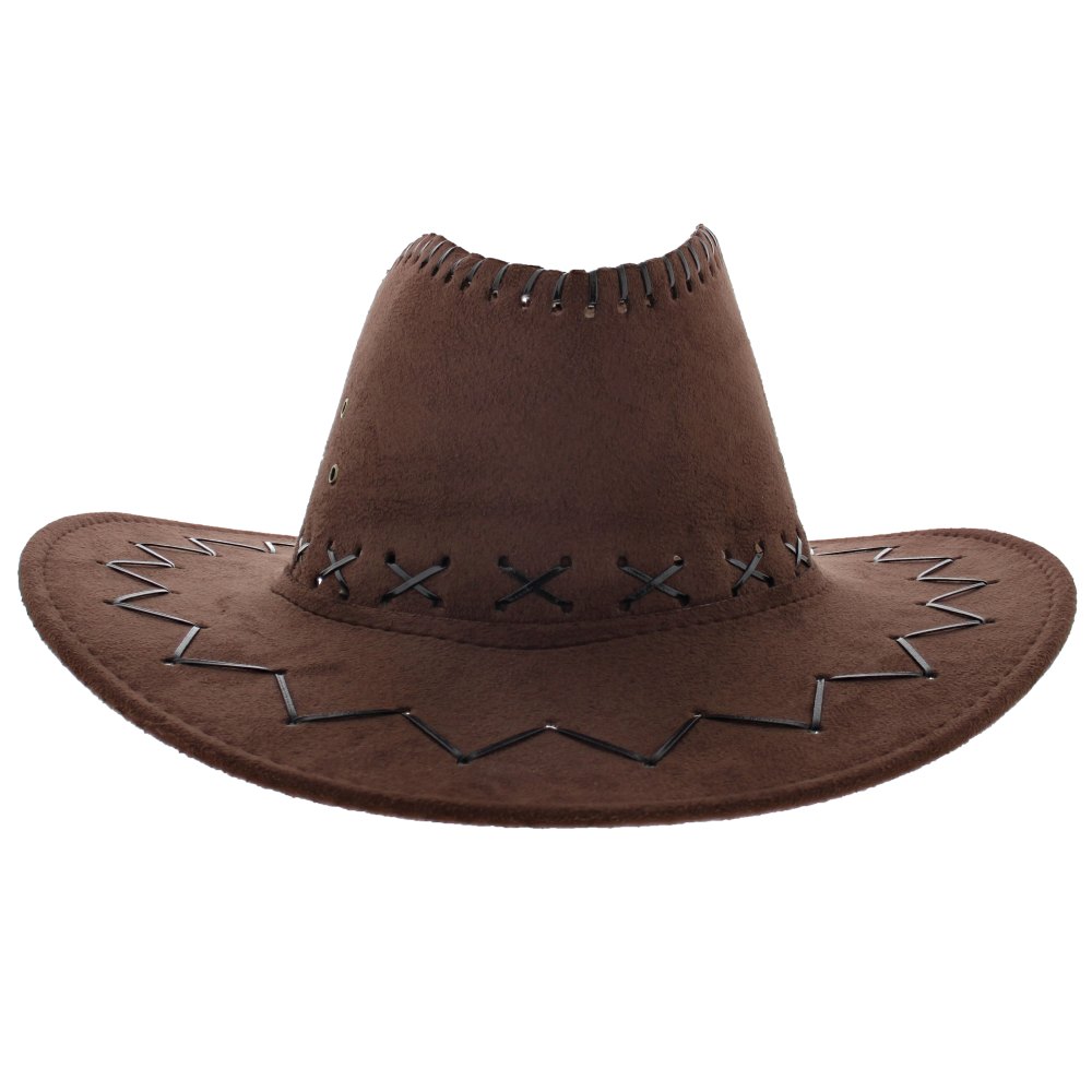 Zac's Alter Ego - Unisex cowboy Chapeau de costume - Marron